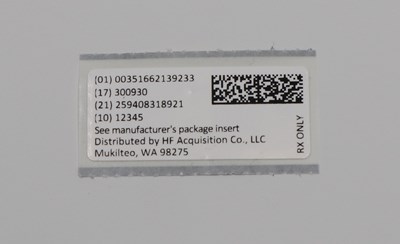 51662139233 Procainamide Rfid Label